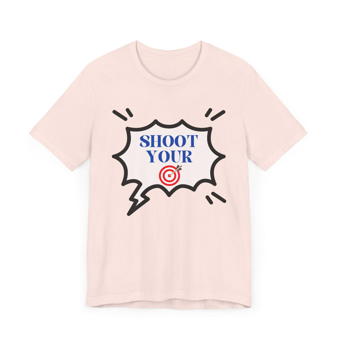 Unisex Statement Typography Jersey Tee