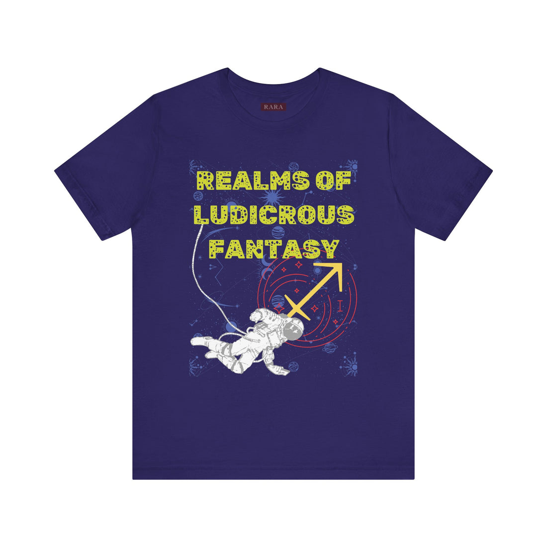 Fantasy Realm Typography Unisex Jersey Tee