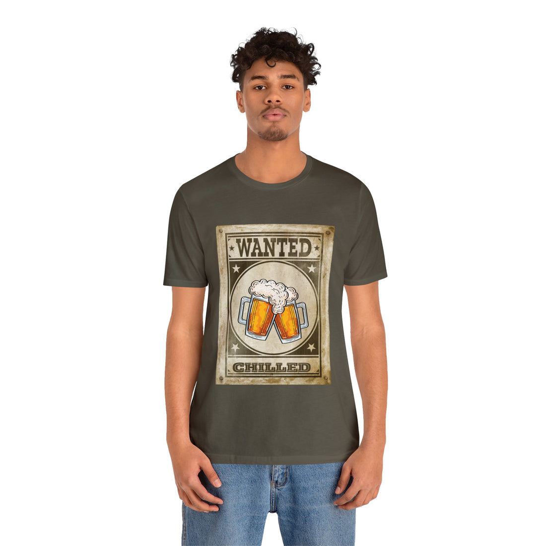 Chilled Beer Unisex Jersey Marley Tee