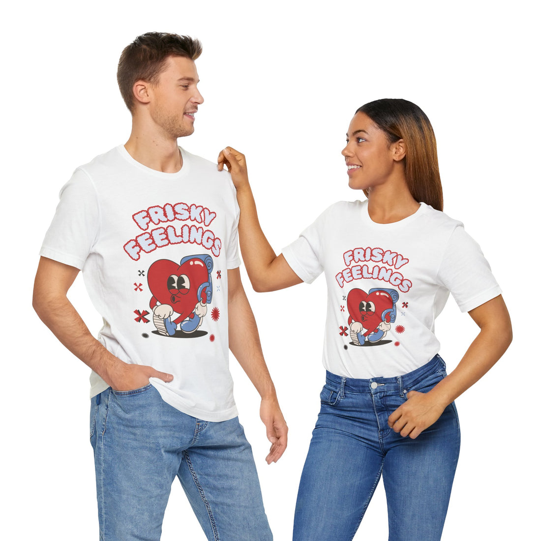 Frisky Feelings Unisex Jersey Tee