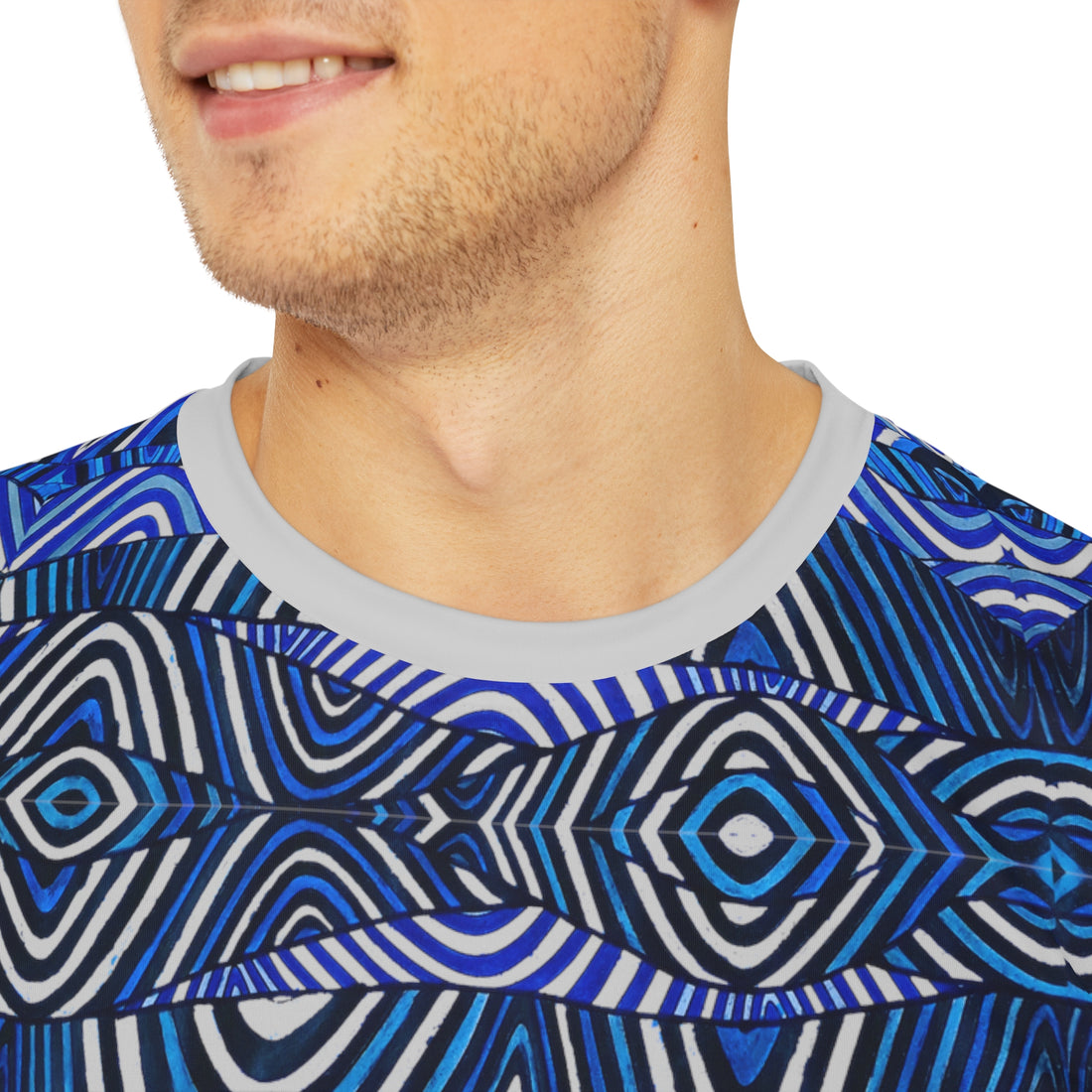 Slate Sonic Men's Polyester Tee (AOP)