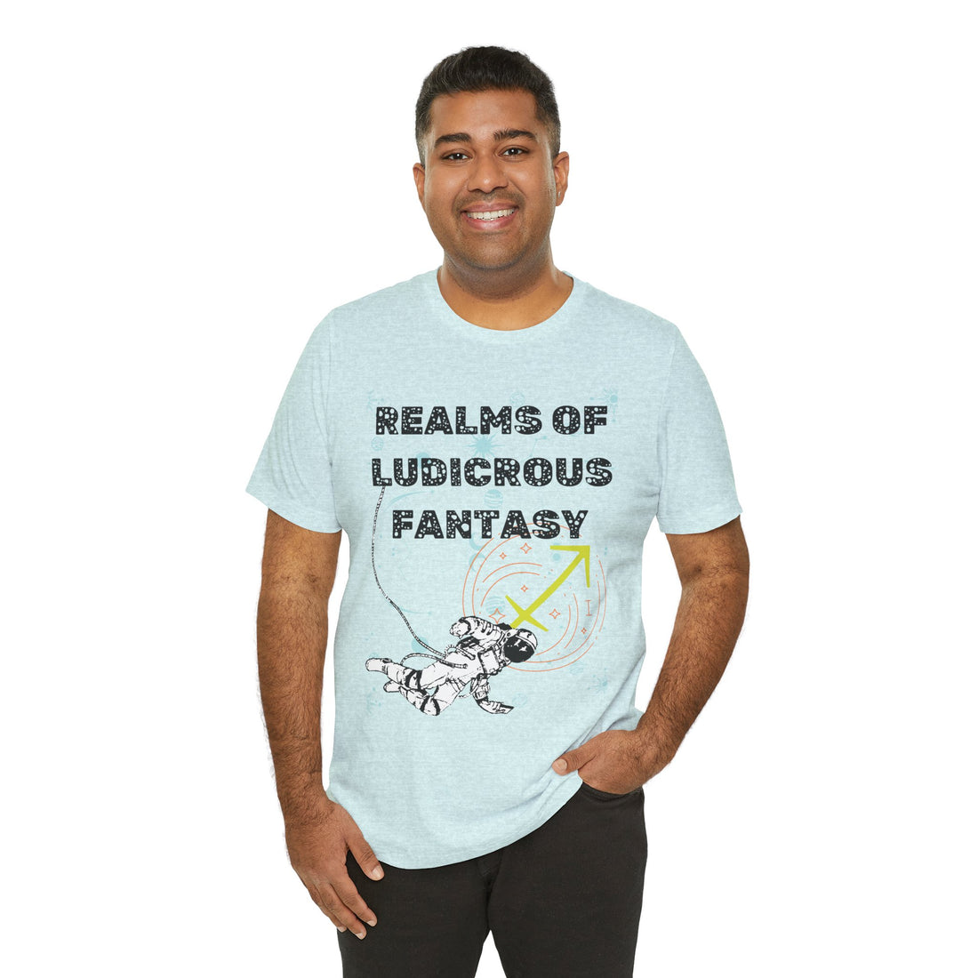 Fantasy Realm Typography Unisex Jersey Tee