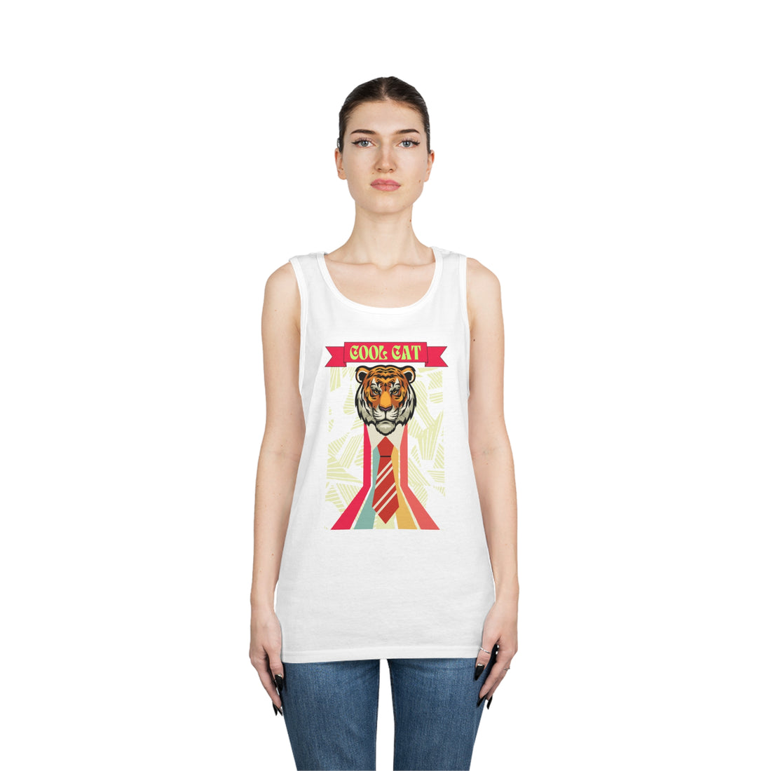 Cool Cat Unisex Tank Top