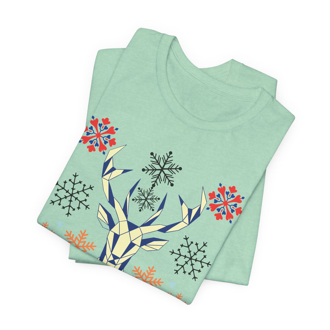 Stag Print Unisex Jersey Tee