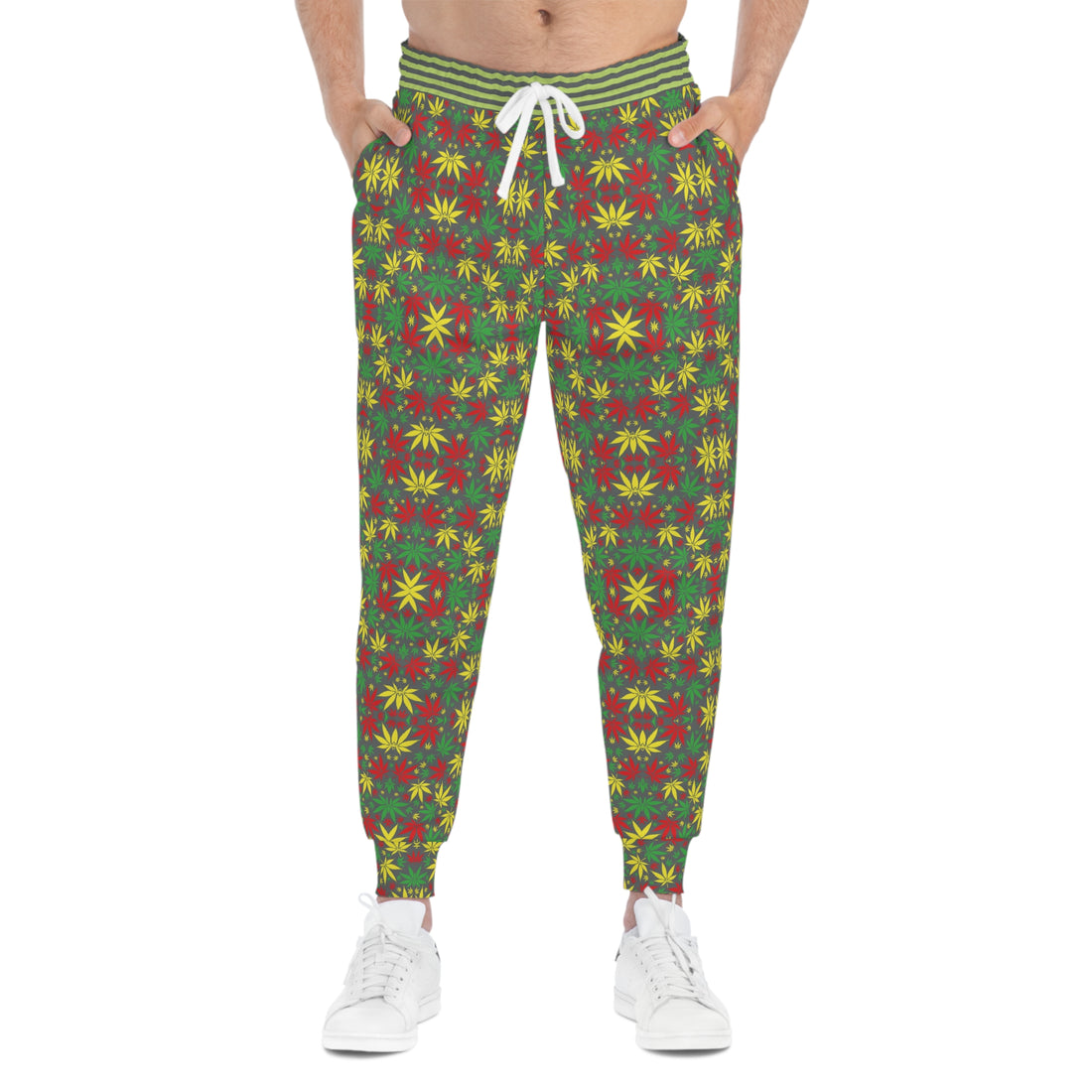 Ash Tropical Rasta toned Unisex Joggers
