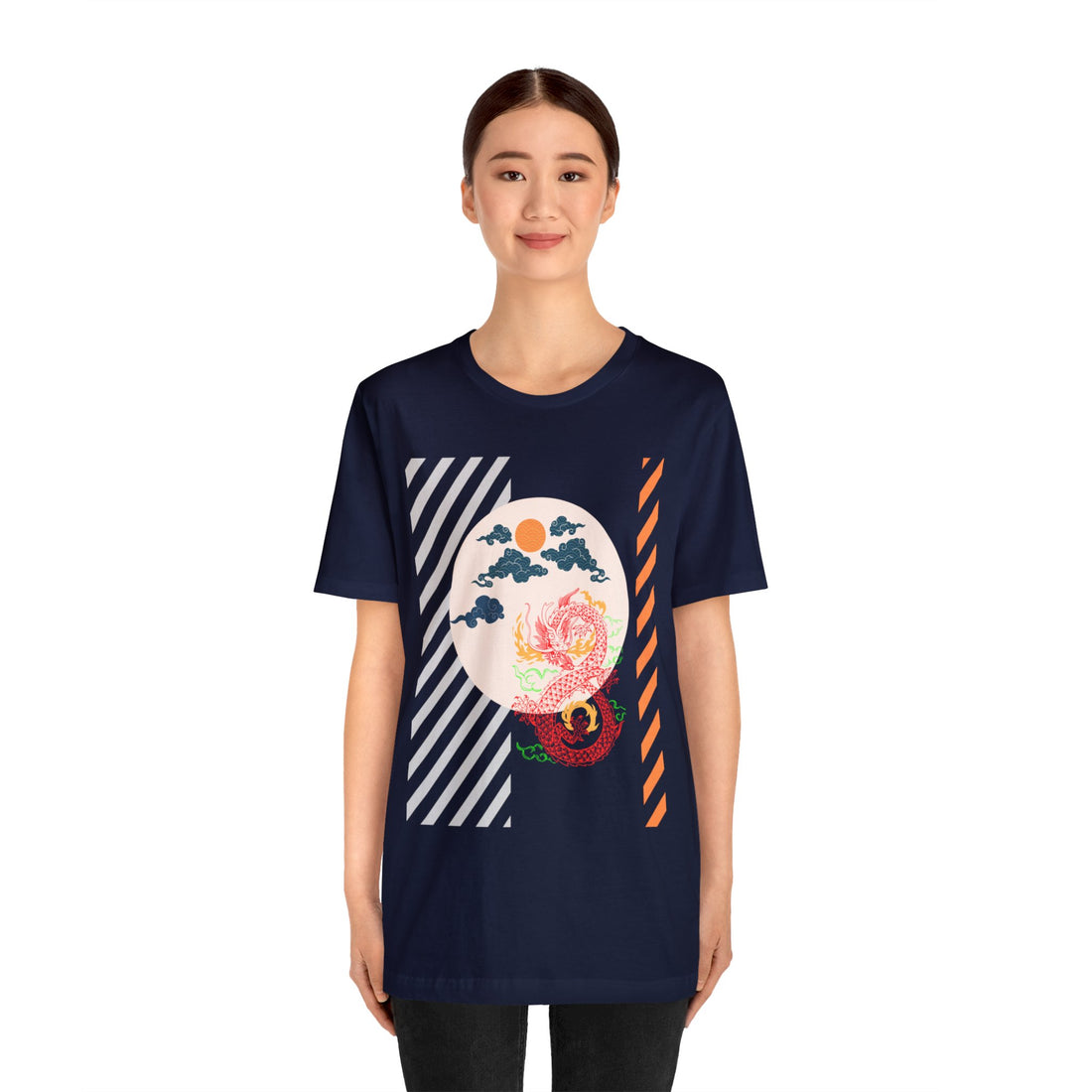 Oriental Dragon Unisex Jersey Tee