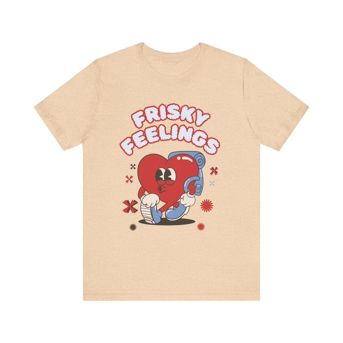 Frisky Feelings Unisex Jersey Tee