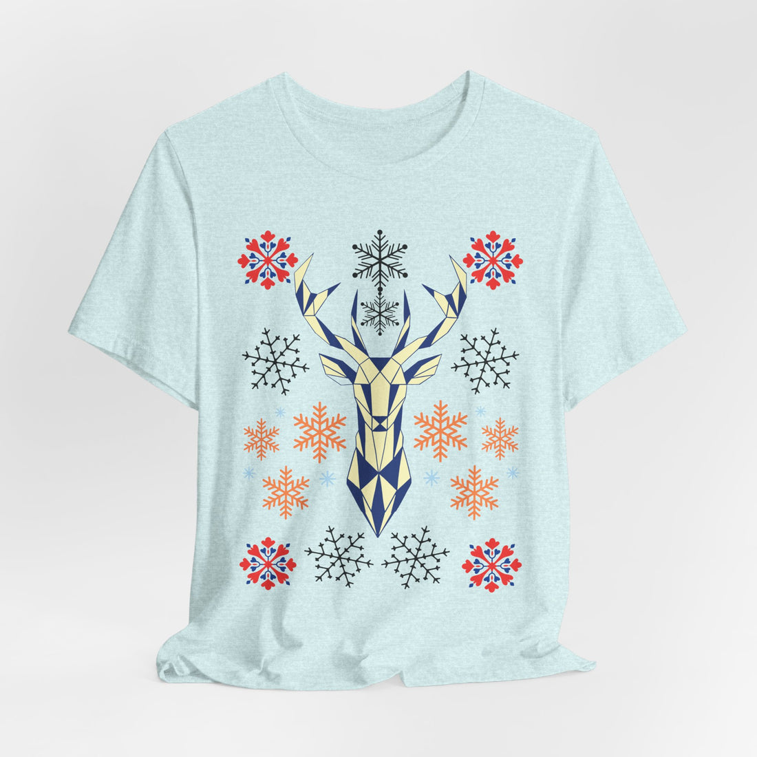 Stag Print Unisex Jersey Tee