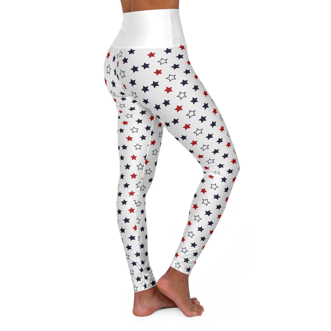White Stargirl Yoga Leggings