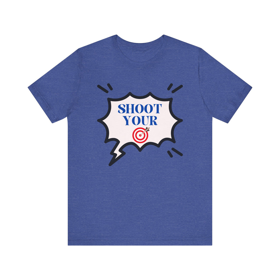 Unisex Statement Typography Jersey Tee