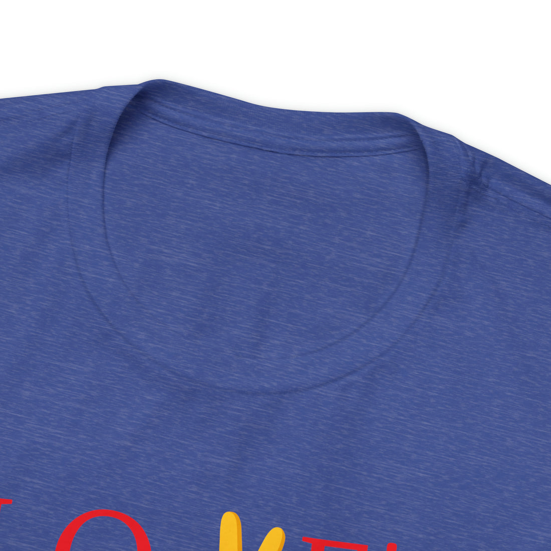 Unisex Love Down Typography Jersey Tee