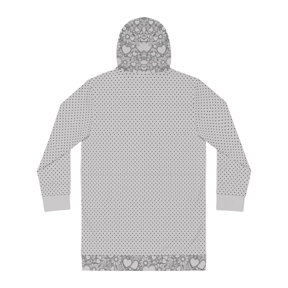 Slate Eve Core Hoodie Dress (AOP)