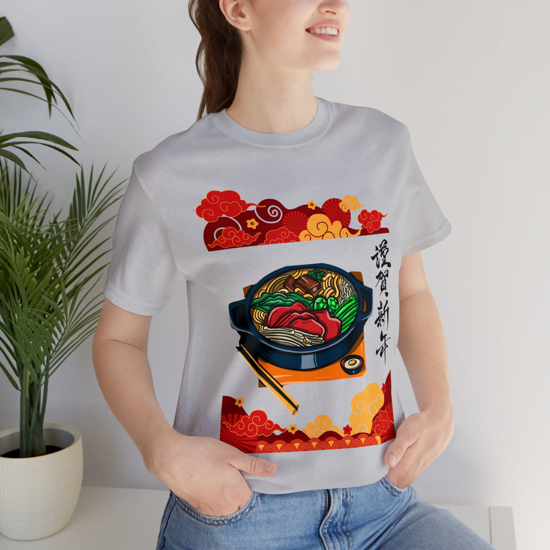 Ramen Bowl Unisex Jersey Tee