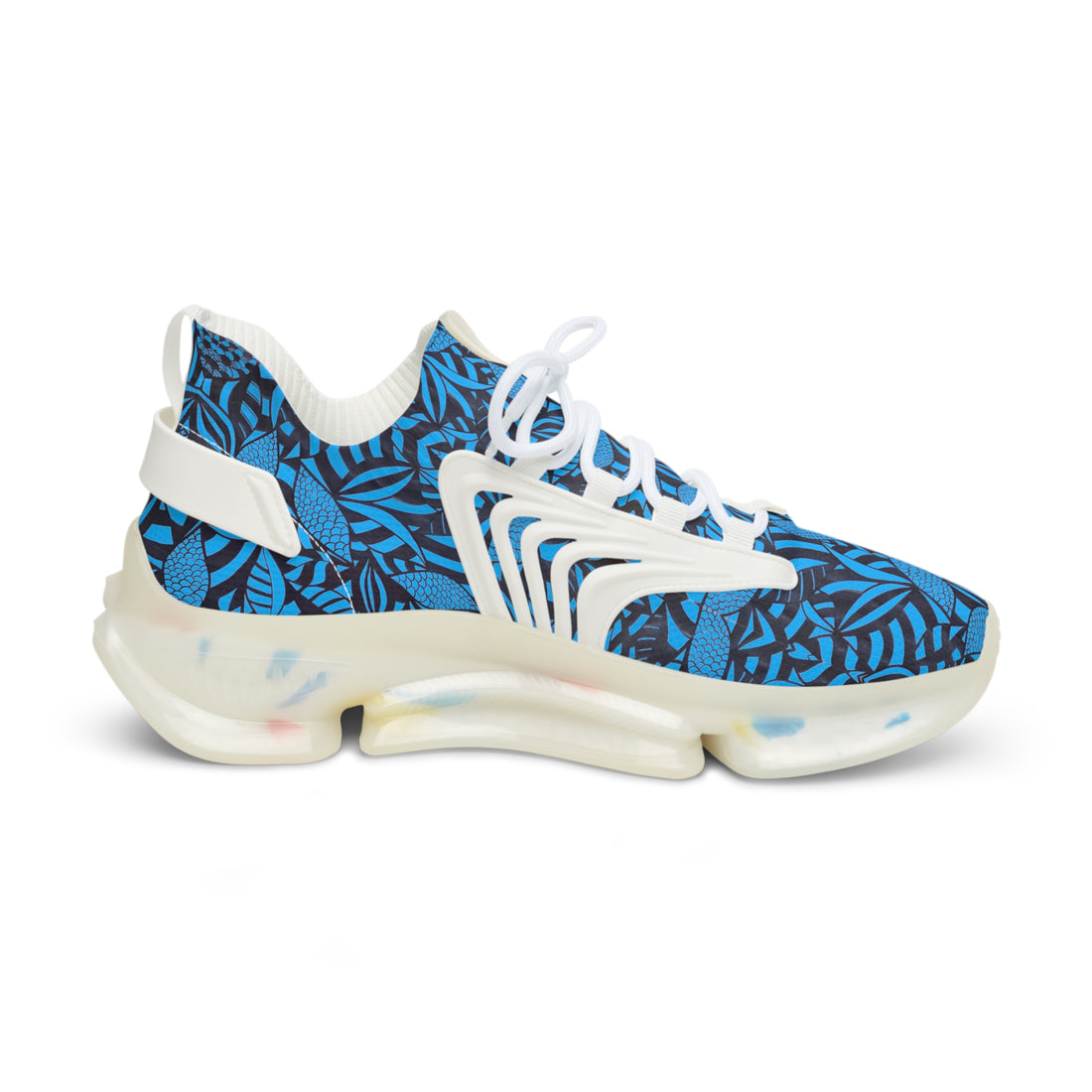 Aqua Tropical Minimalist OTT Men's Mesh Knit Sneakers