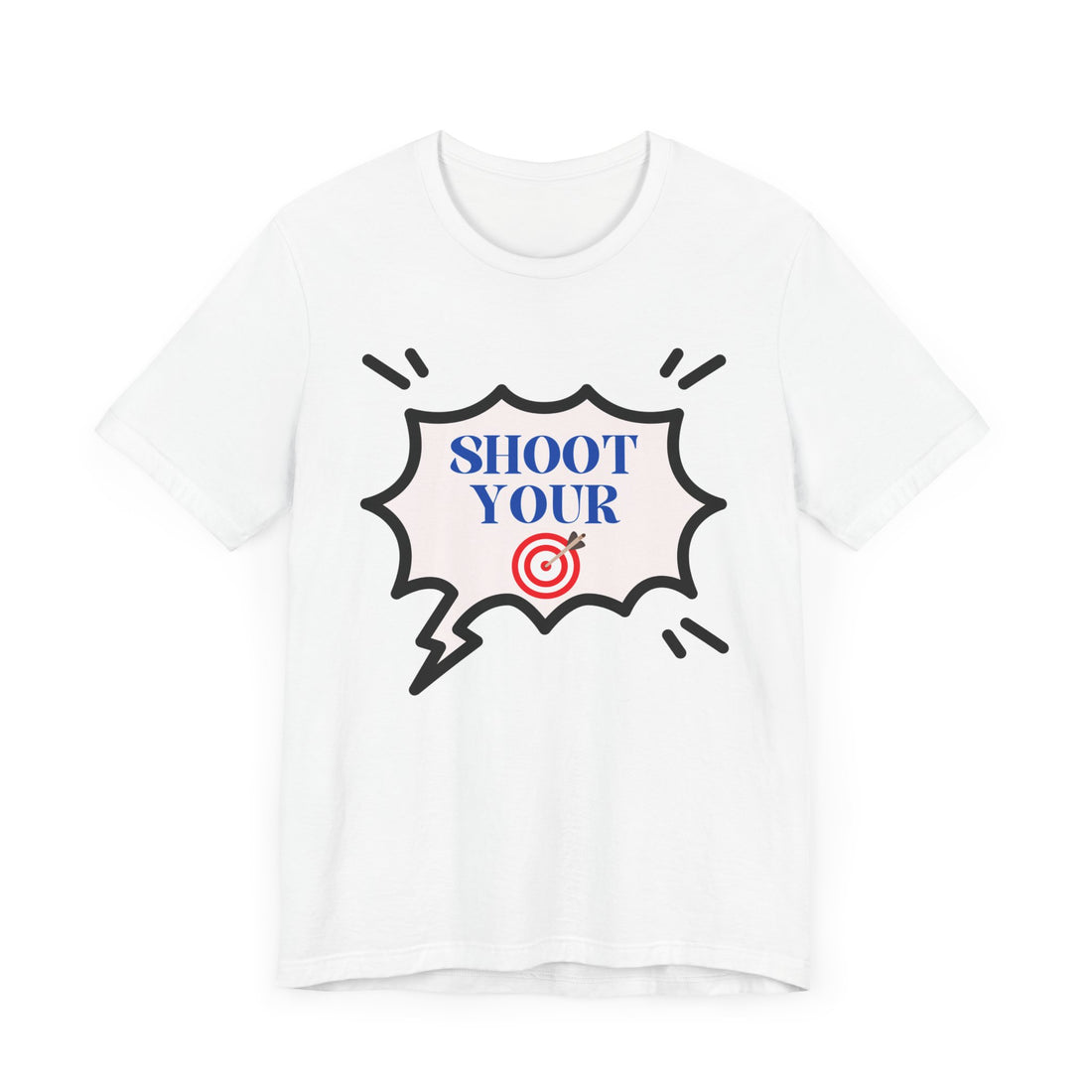 Unisex Statement Typography Jersey Tee