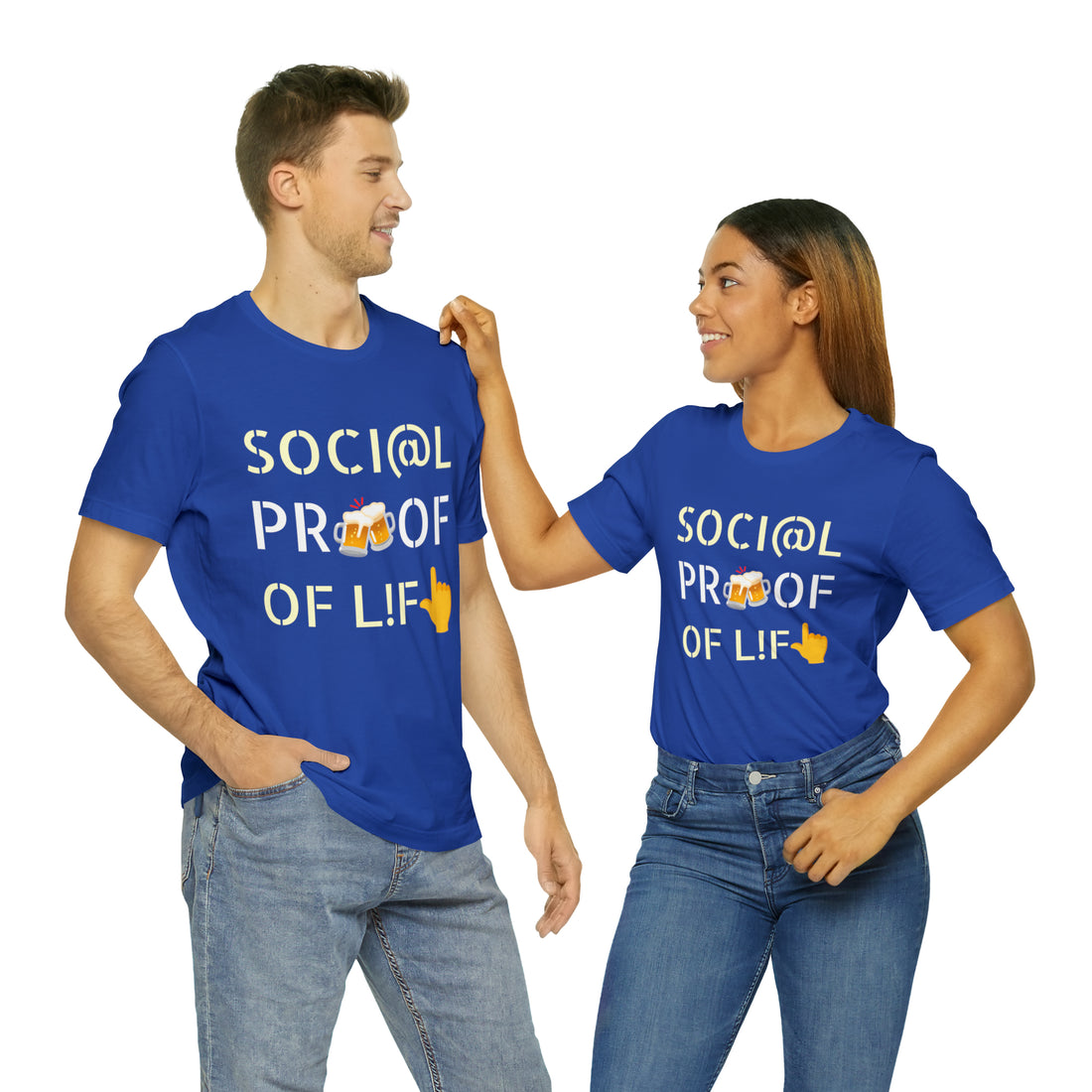 Unisex Social Proof Jersey Tee