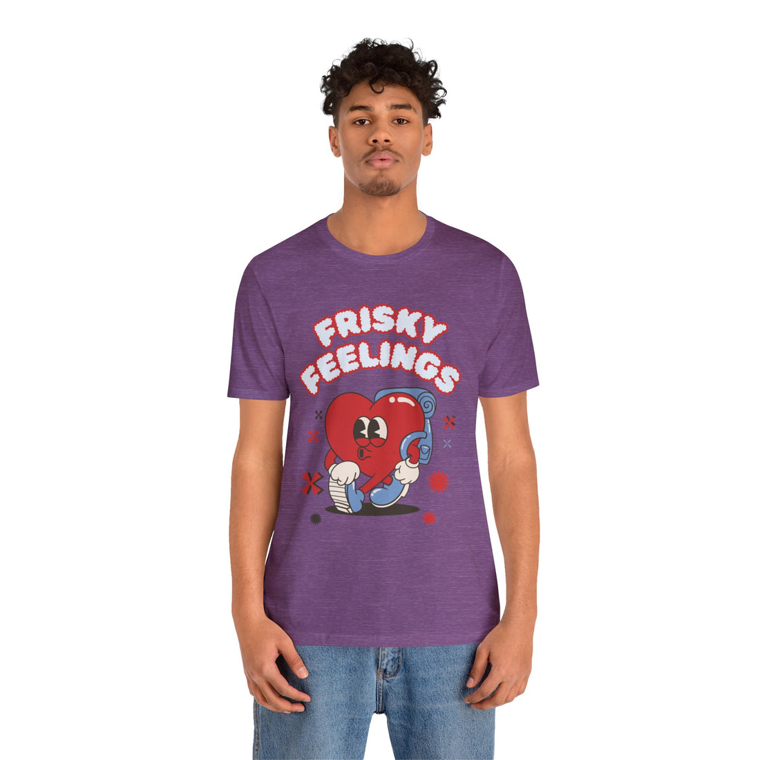 Frisky Feelings Unisex Jersey Tee