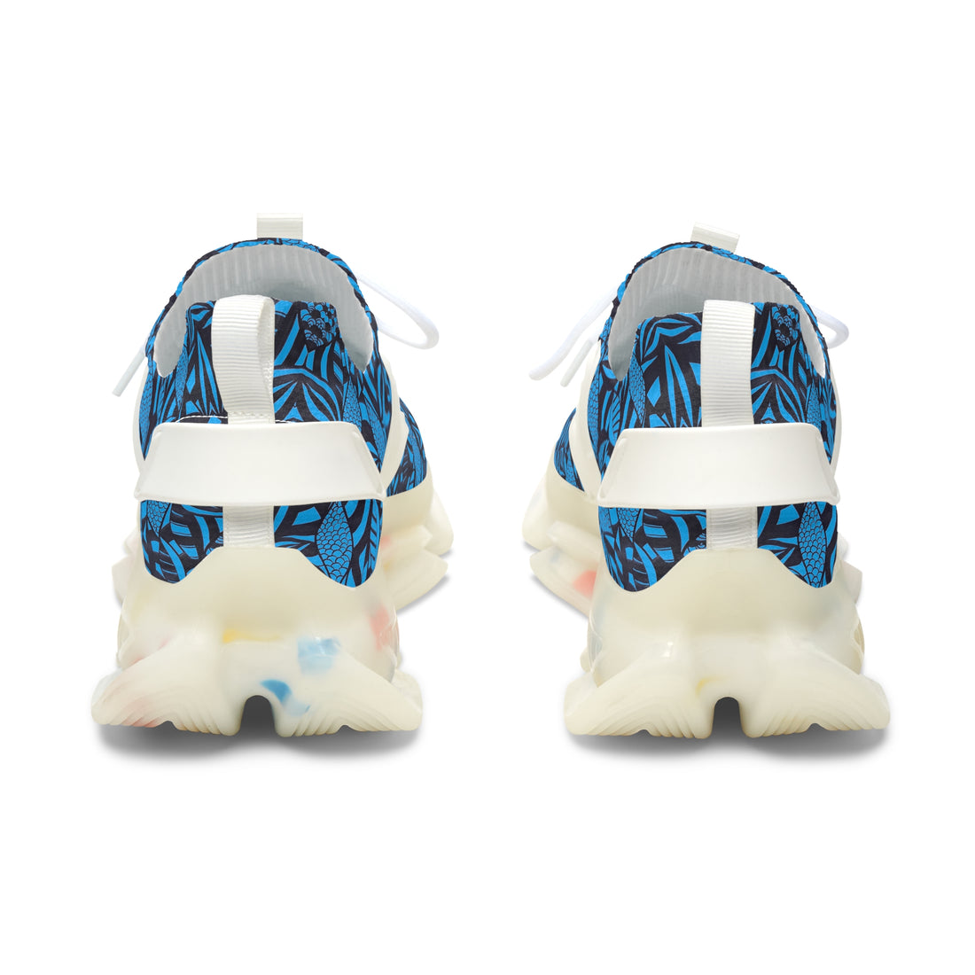 Aqua Tropical Minimalist OTT Women's Mesh Knit Sneakers