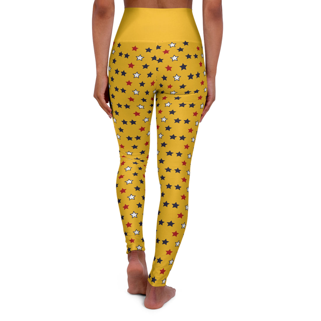 Yellow Stargirl Yoga Leggings