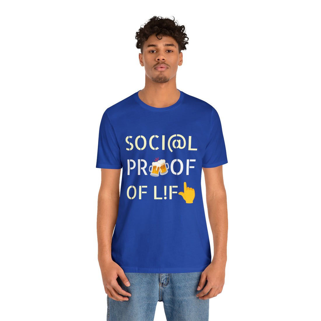 Unisex Social Proof Jersey Tee