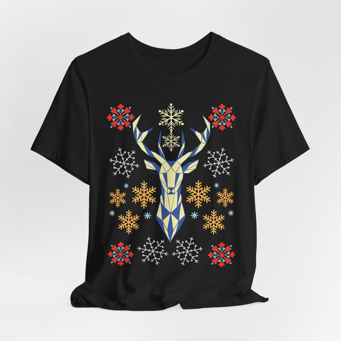 Stag Print Unisex Jersey Tee