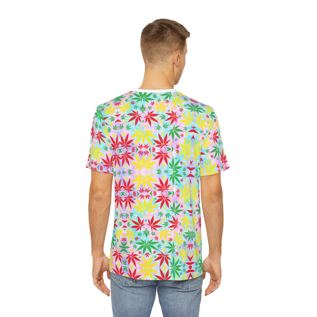 Tropical Men's Polyester Tee (AOP)