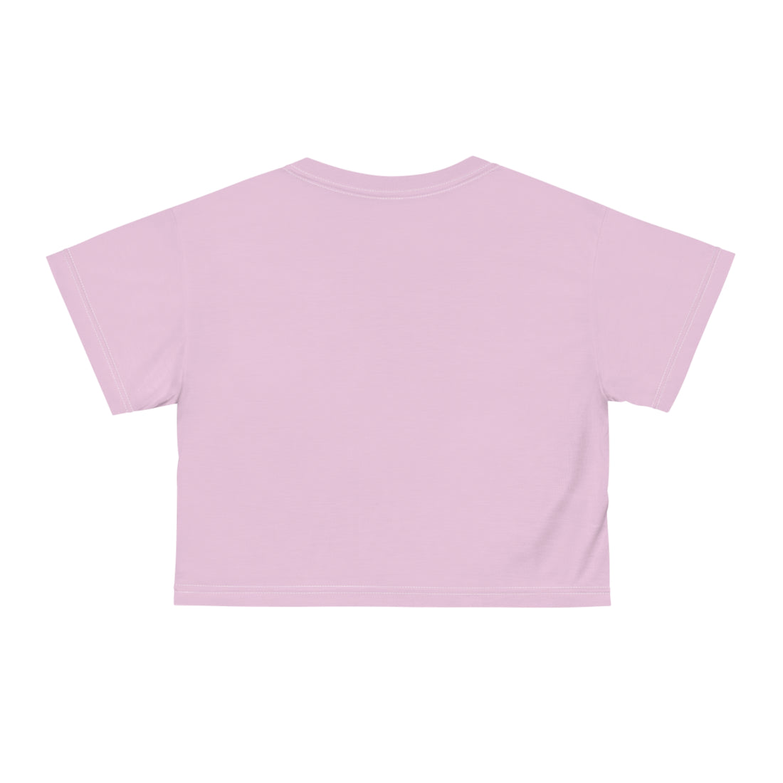 Lilac Millennial AOP Crop Tee