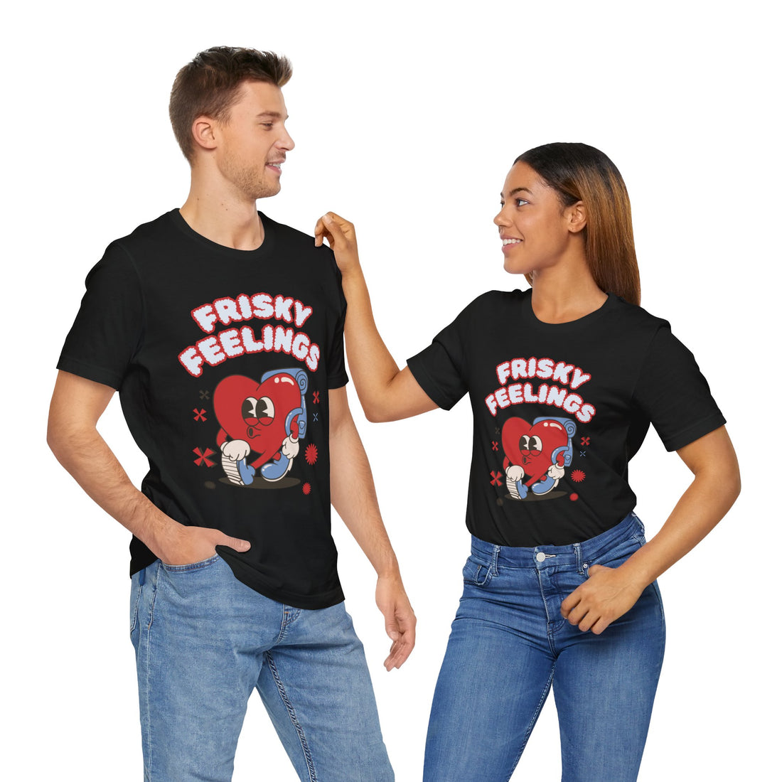 Frisky Feelings Unisex Jersey Tee