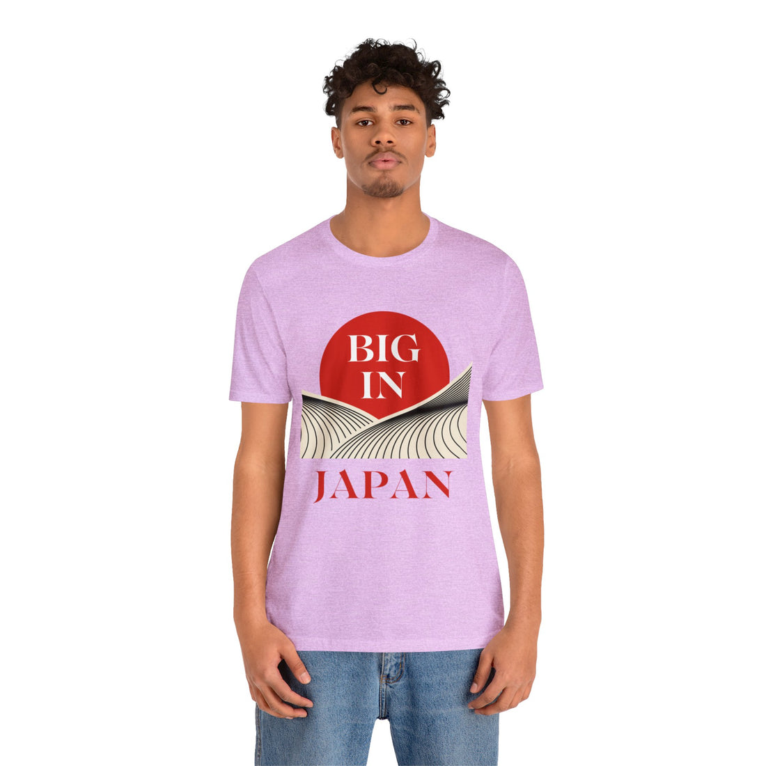 Unisex Big In Japan Typography Jersey Tee