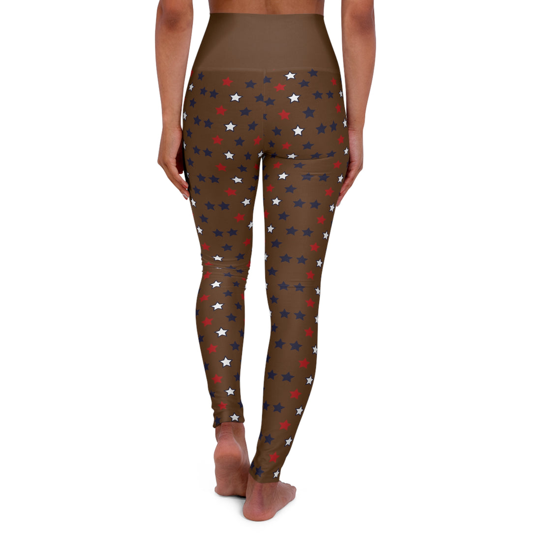 Brown Stargirl Yoga Leggings
