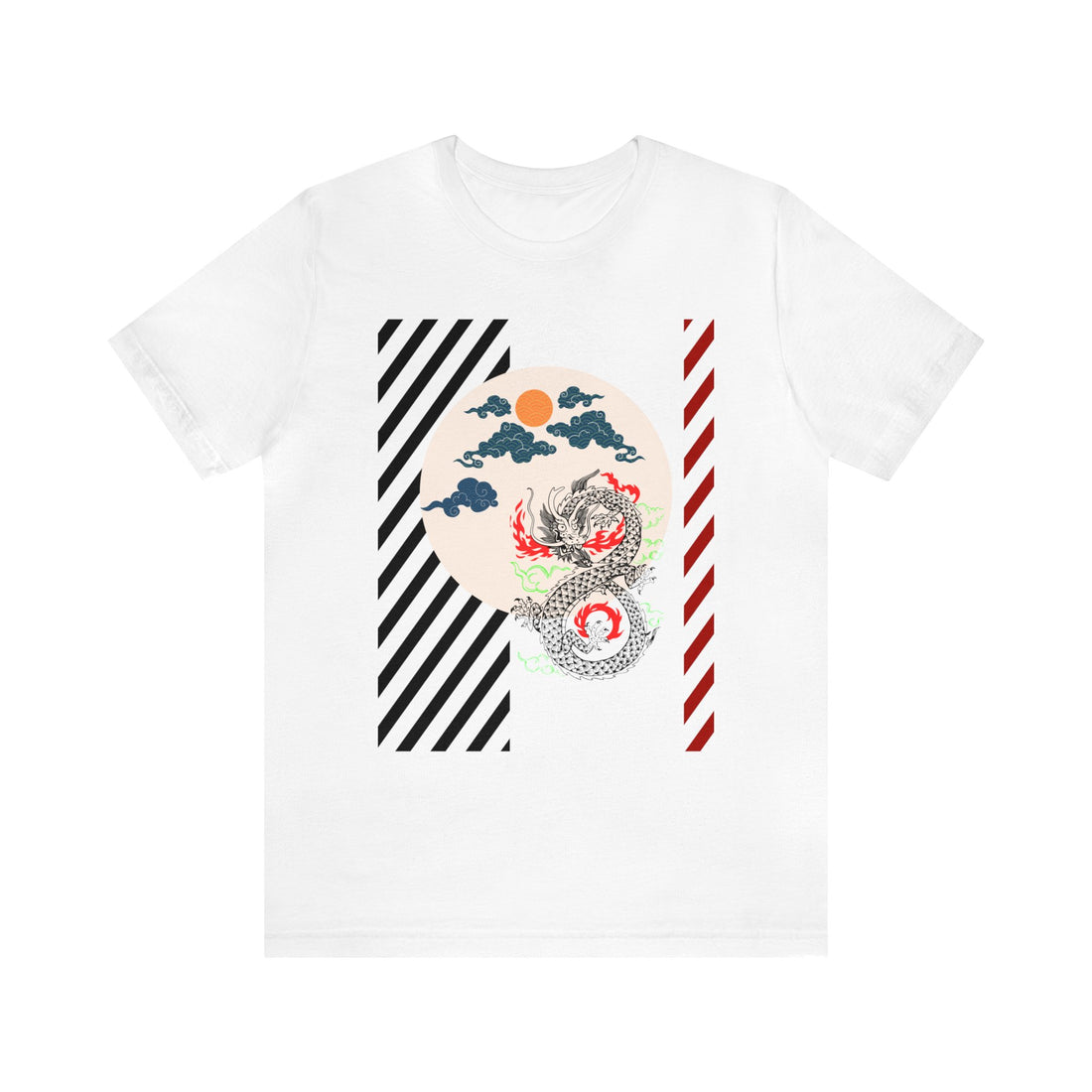 Oriental Dragon Unisex Jersey Tee