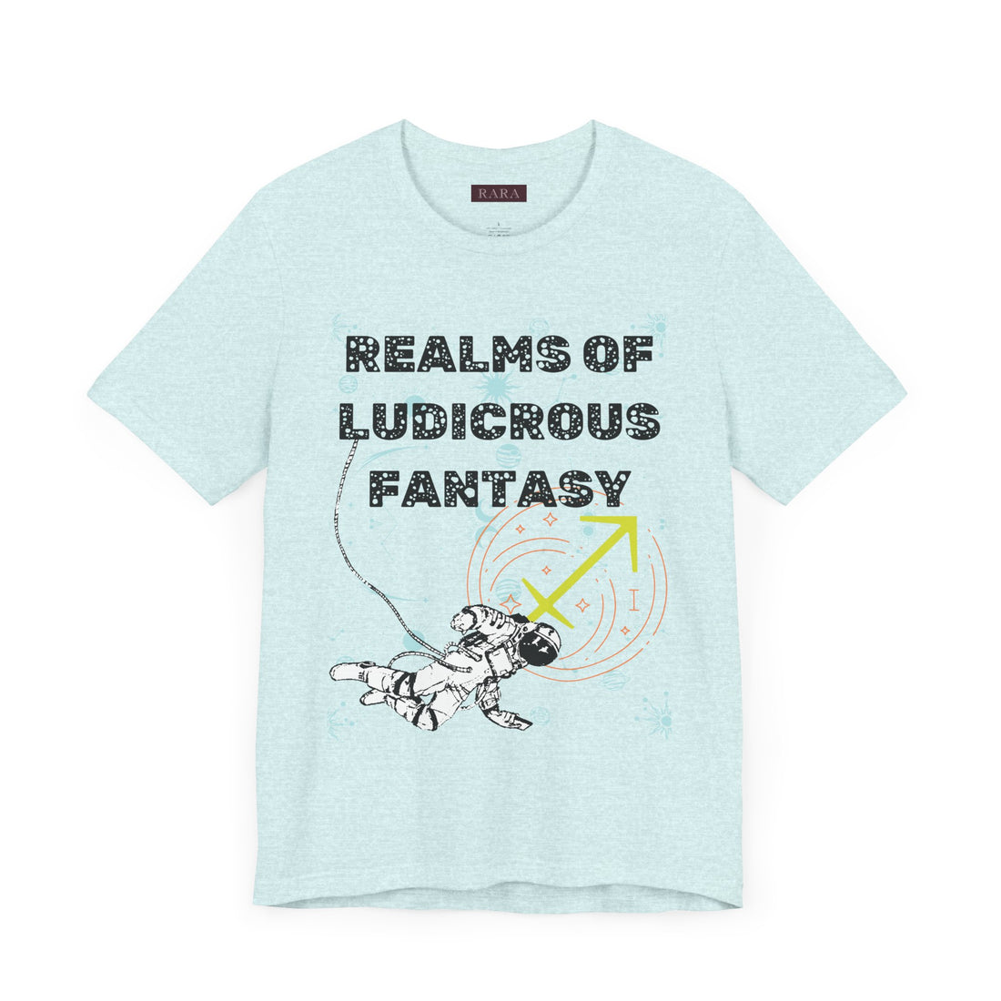 Fantasy Realm Typography Unisex Jersey Tee