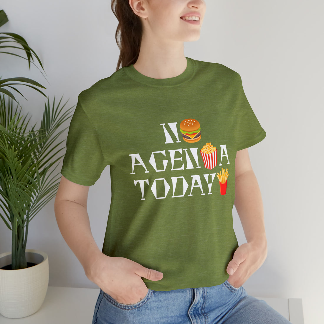 Unisex No Agenda Jersey Tee