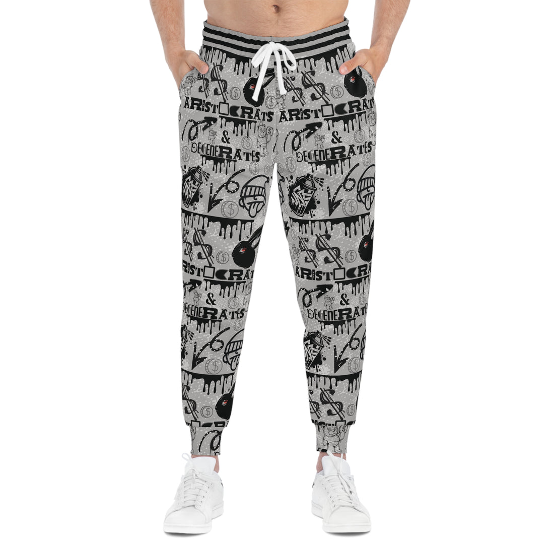 Slate Polar Graphic Unisex Joggers