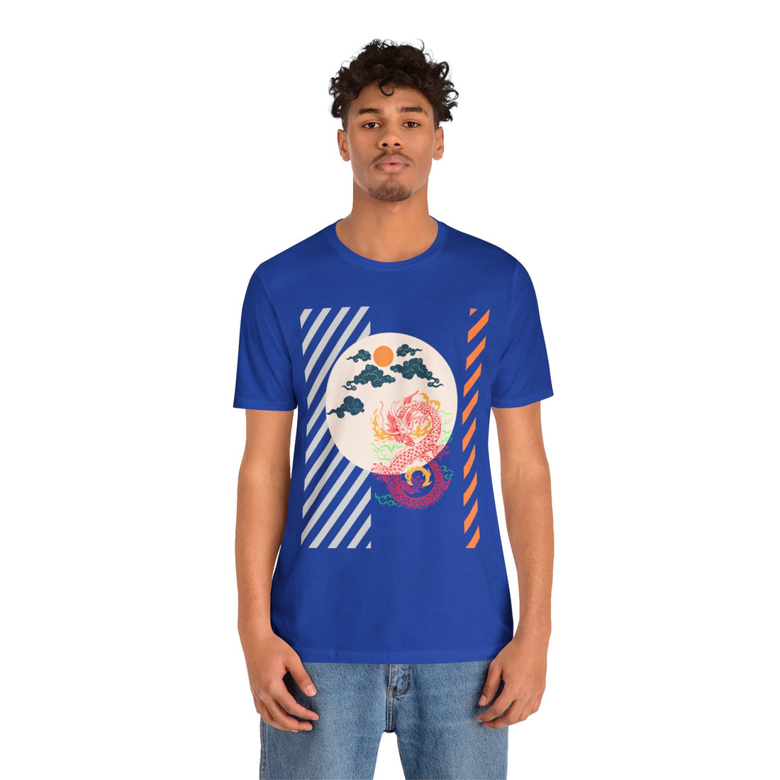 Oriental Dragon Unisex Jersey Tee
