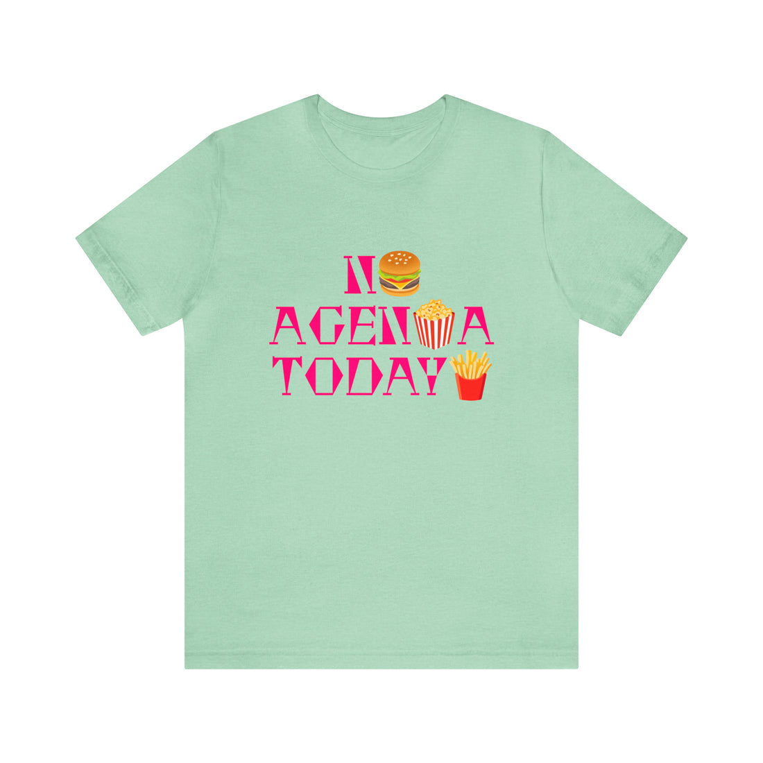 Unisex No Agenda Jersey Tee