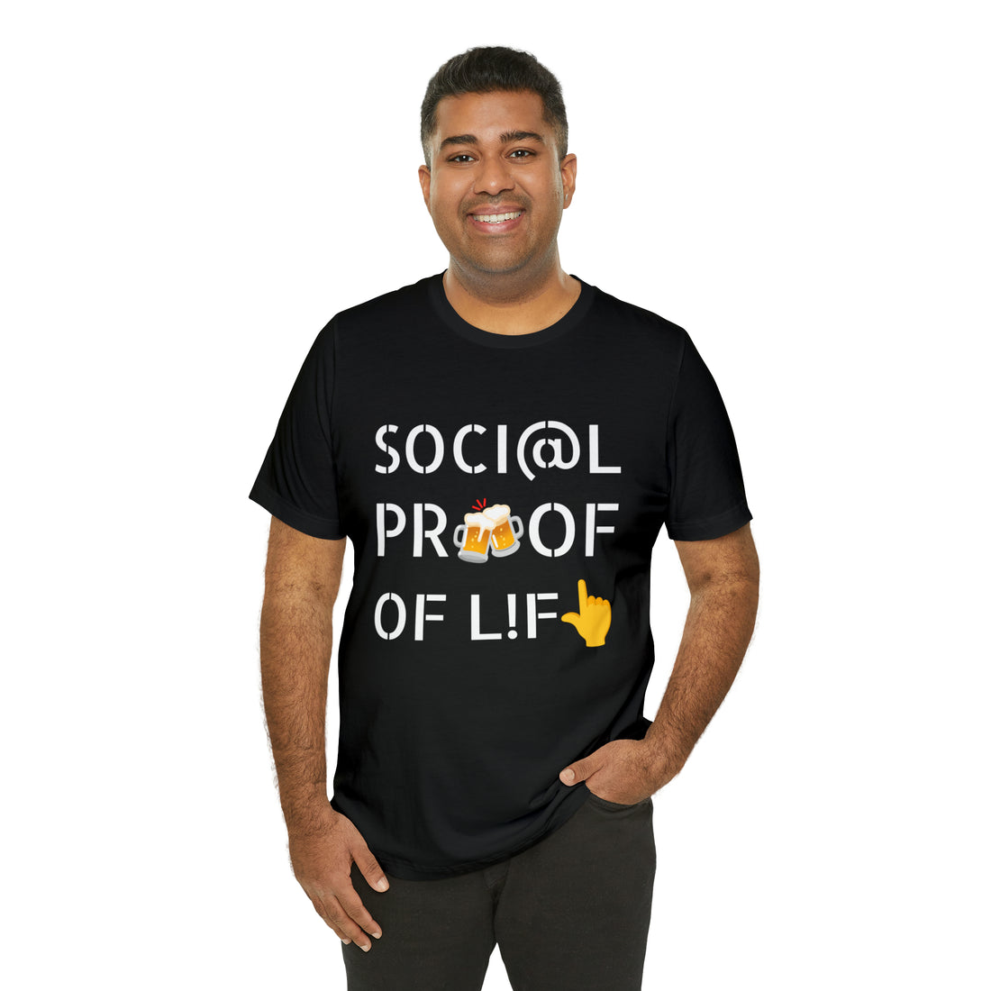 Unisex Social Proof Jersey Tee