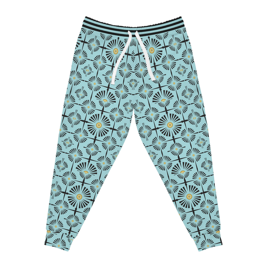 Icy Wheels & Spokes Print Unisex Joggers