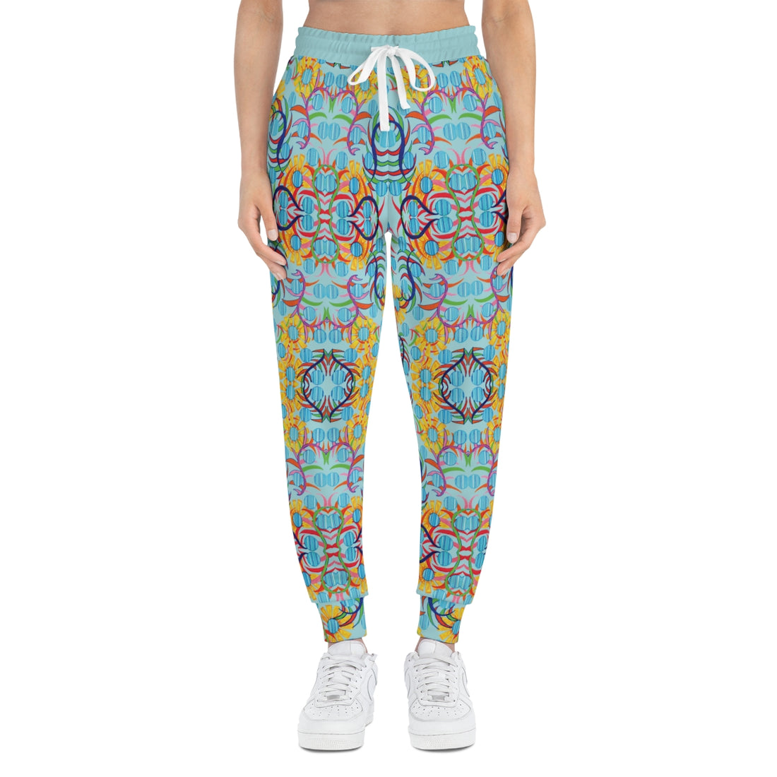 Icy AOP Sunflower Print Joggers