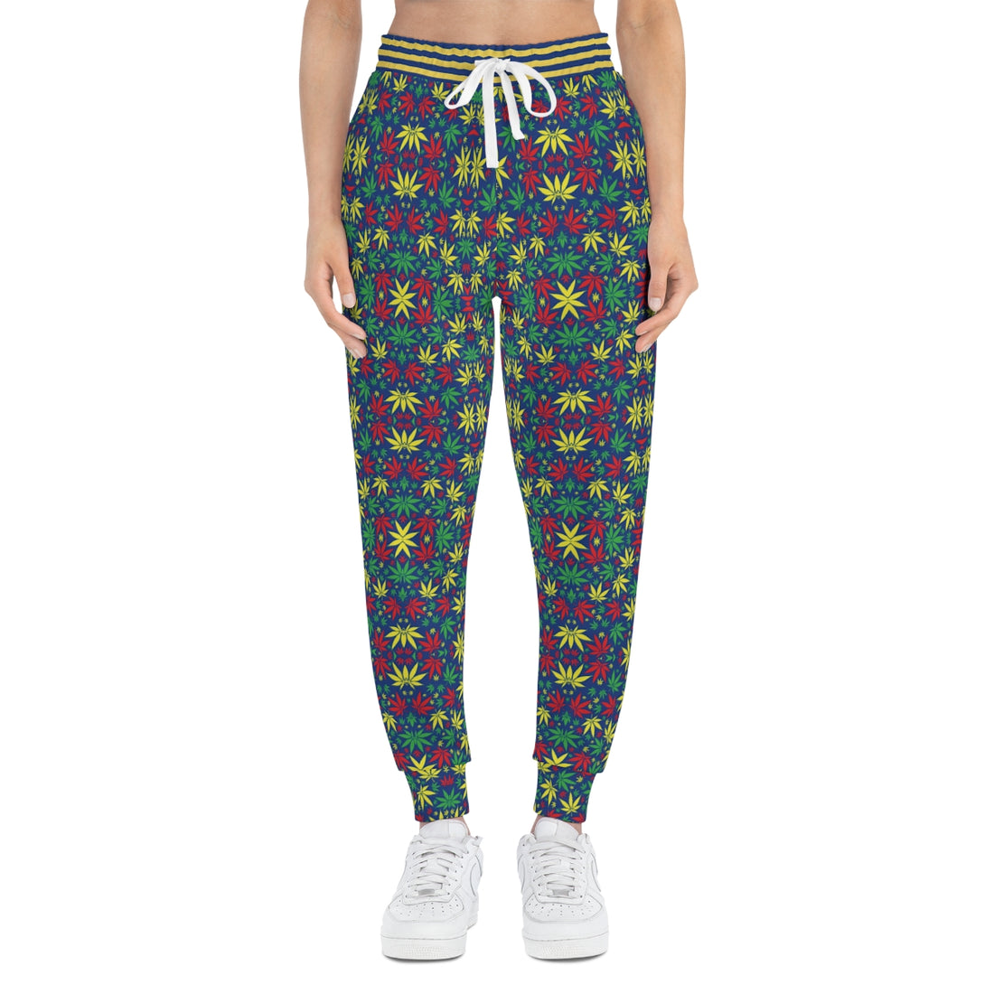 Blue Tropical Rasta toned Unisex Joggers