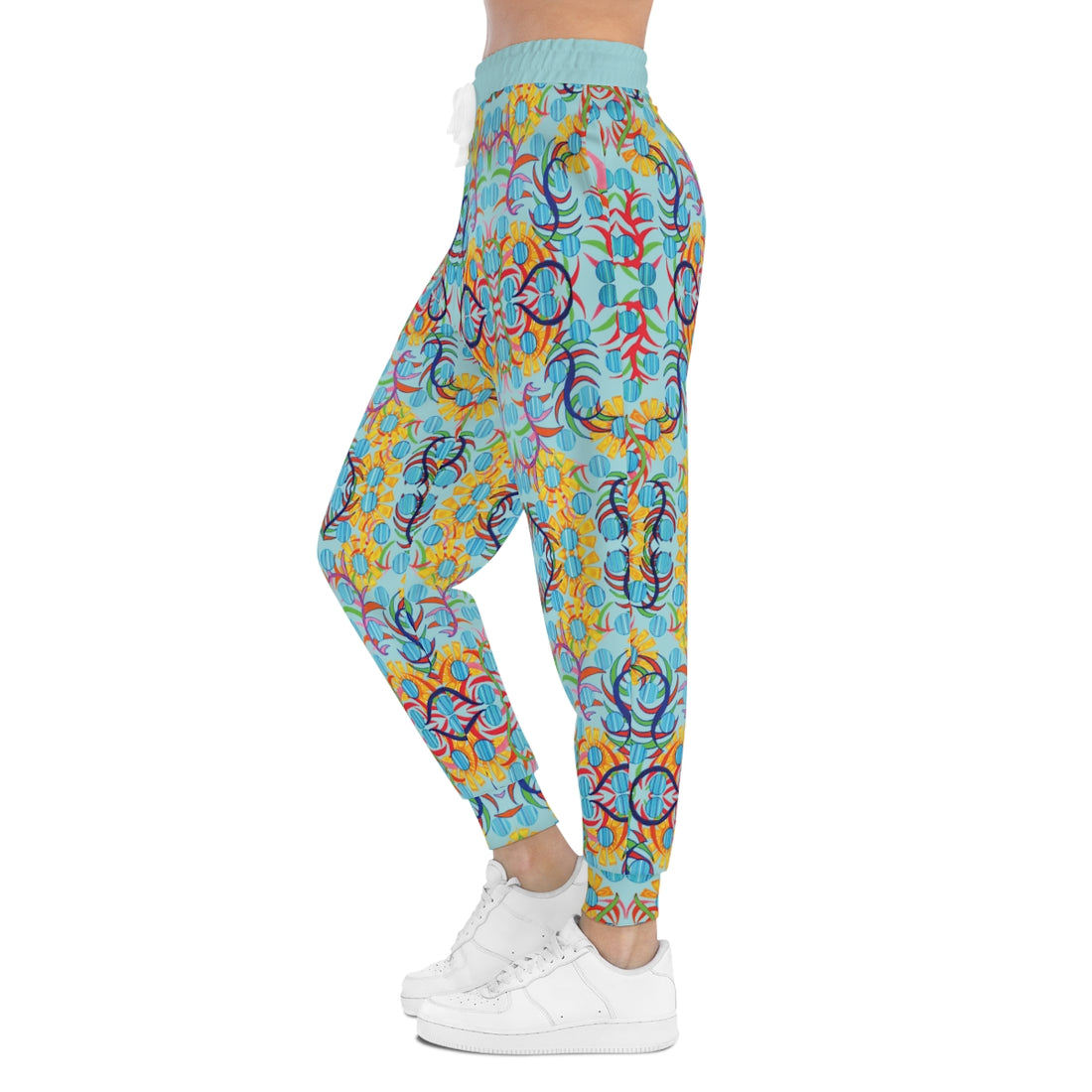 Icy AOP Sunflower Print Joggers