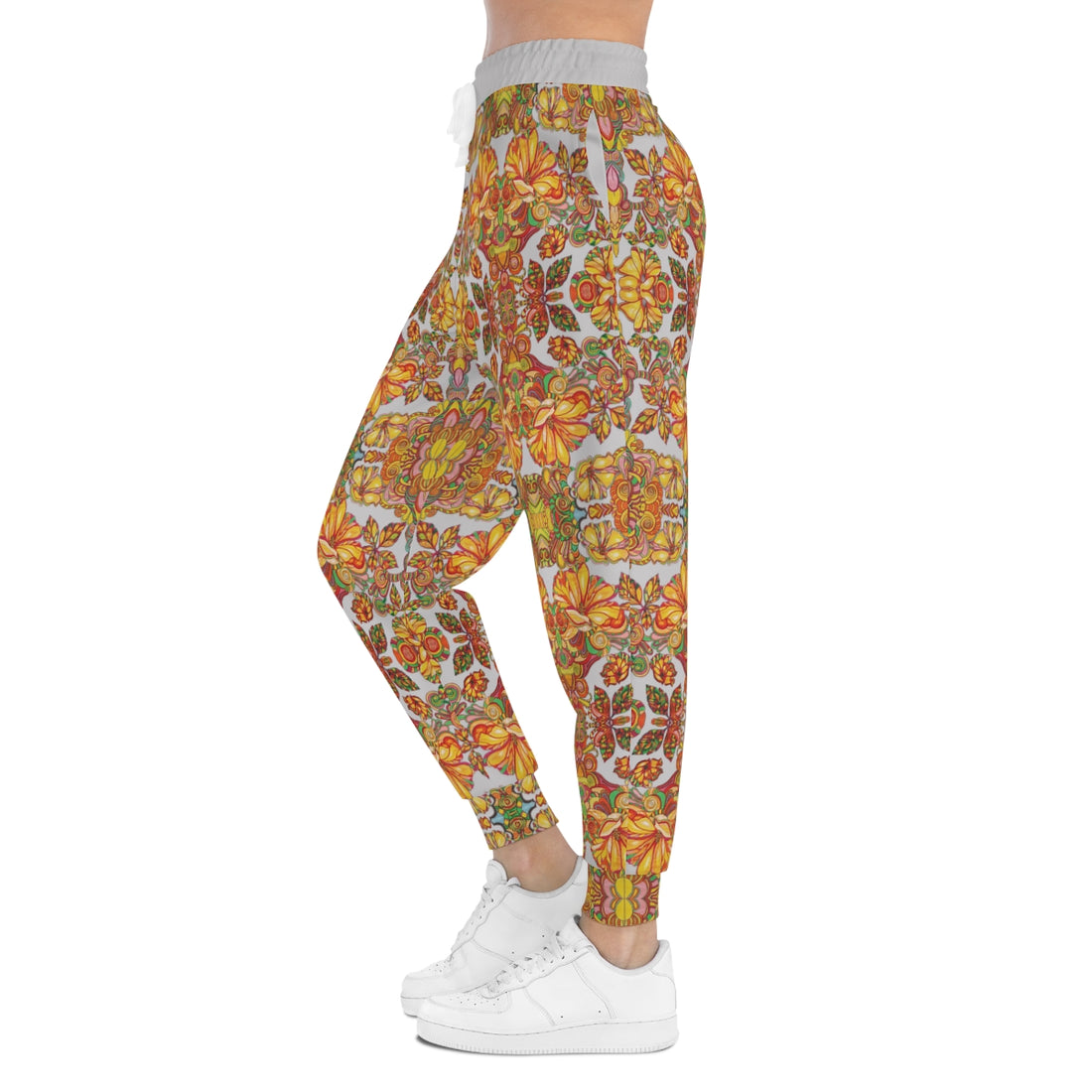 Slate AOP Artsy Floral Joggers