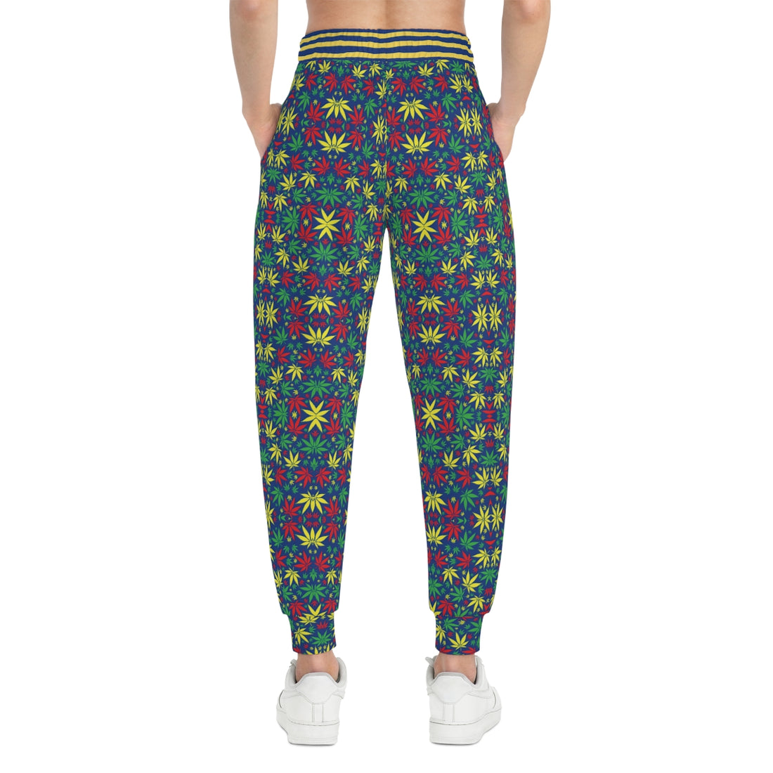 Blue Tropical Rasta toned Unisex Joggers