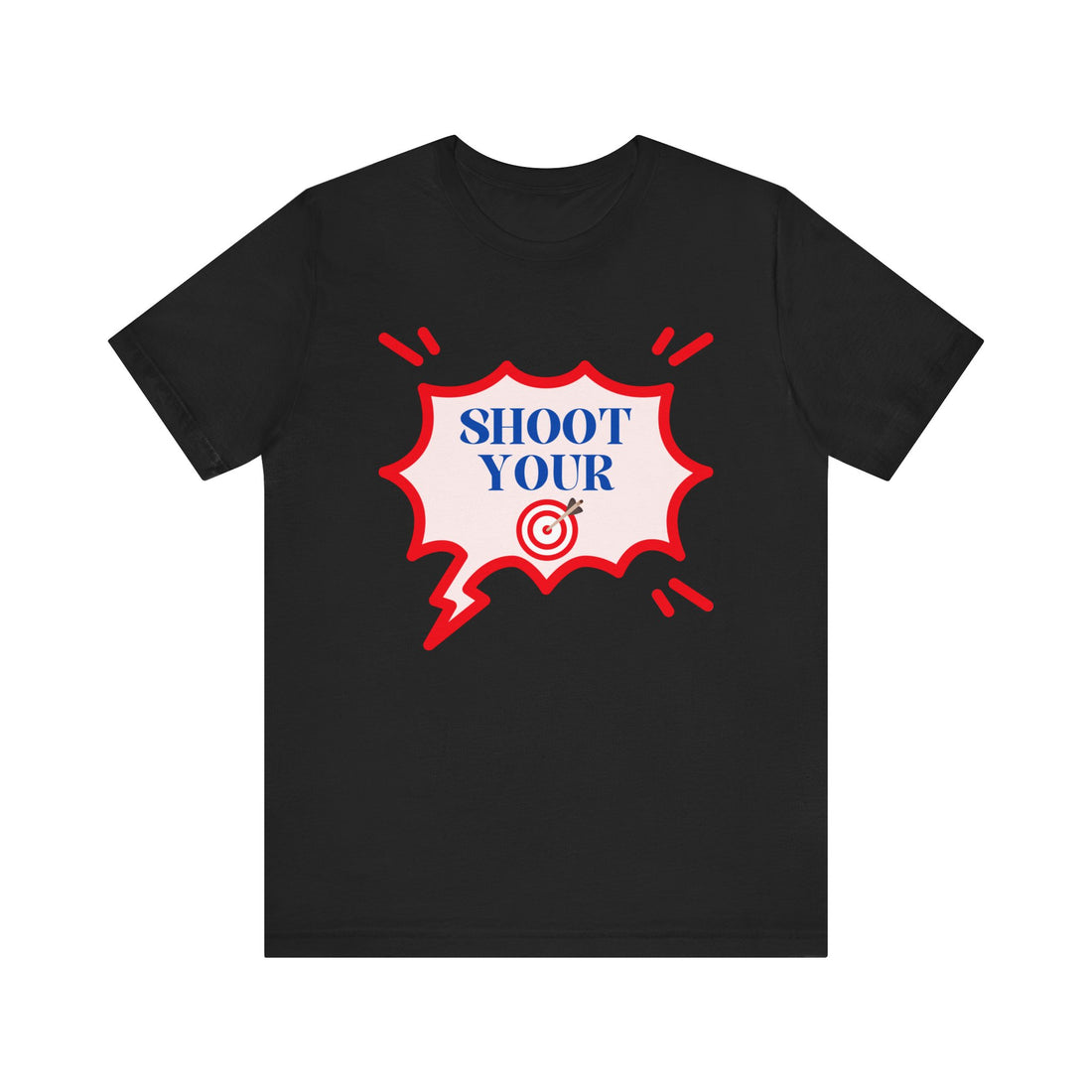 Unisex Statement Typography Jersey Tee