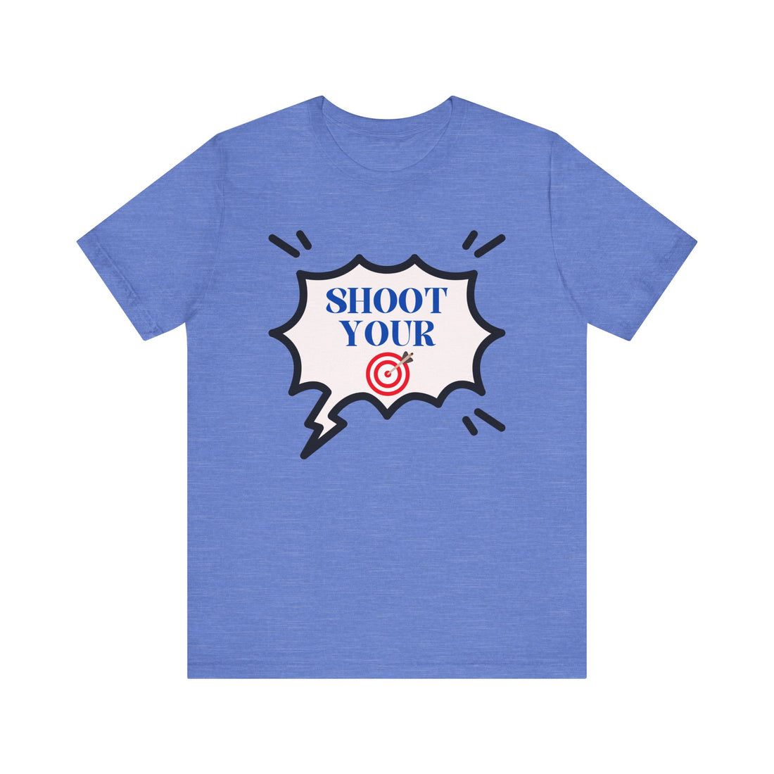 Unisex Statement Typography Jersey Tee