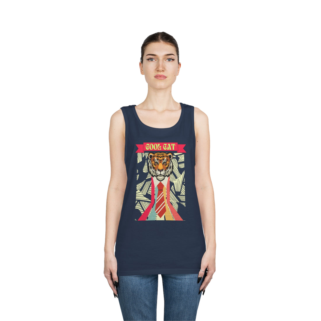 Cool Cat Unisex Tank Top