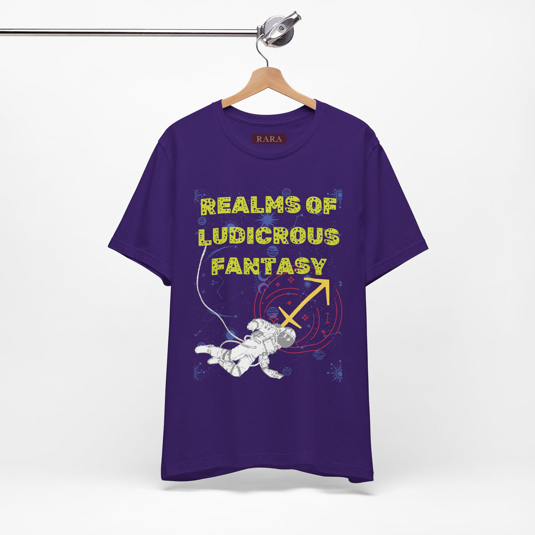 Fantasy Realm Typography Unisex Jersey Tee