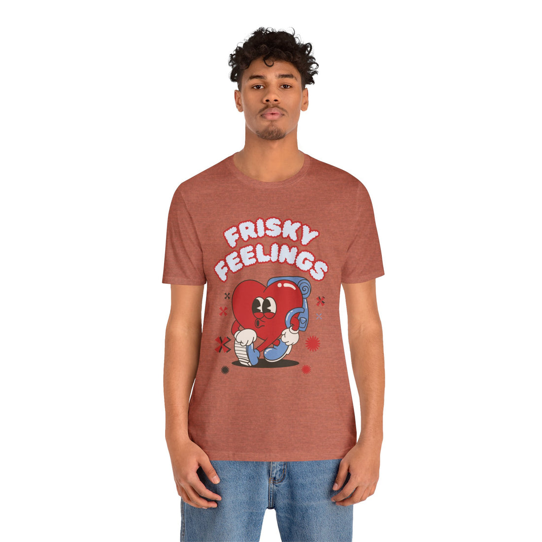 Frisky Feelings Unisex Jersey Tee