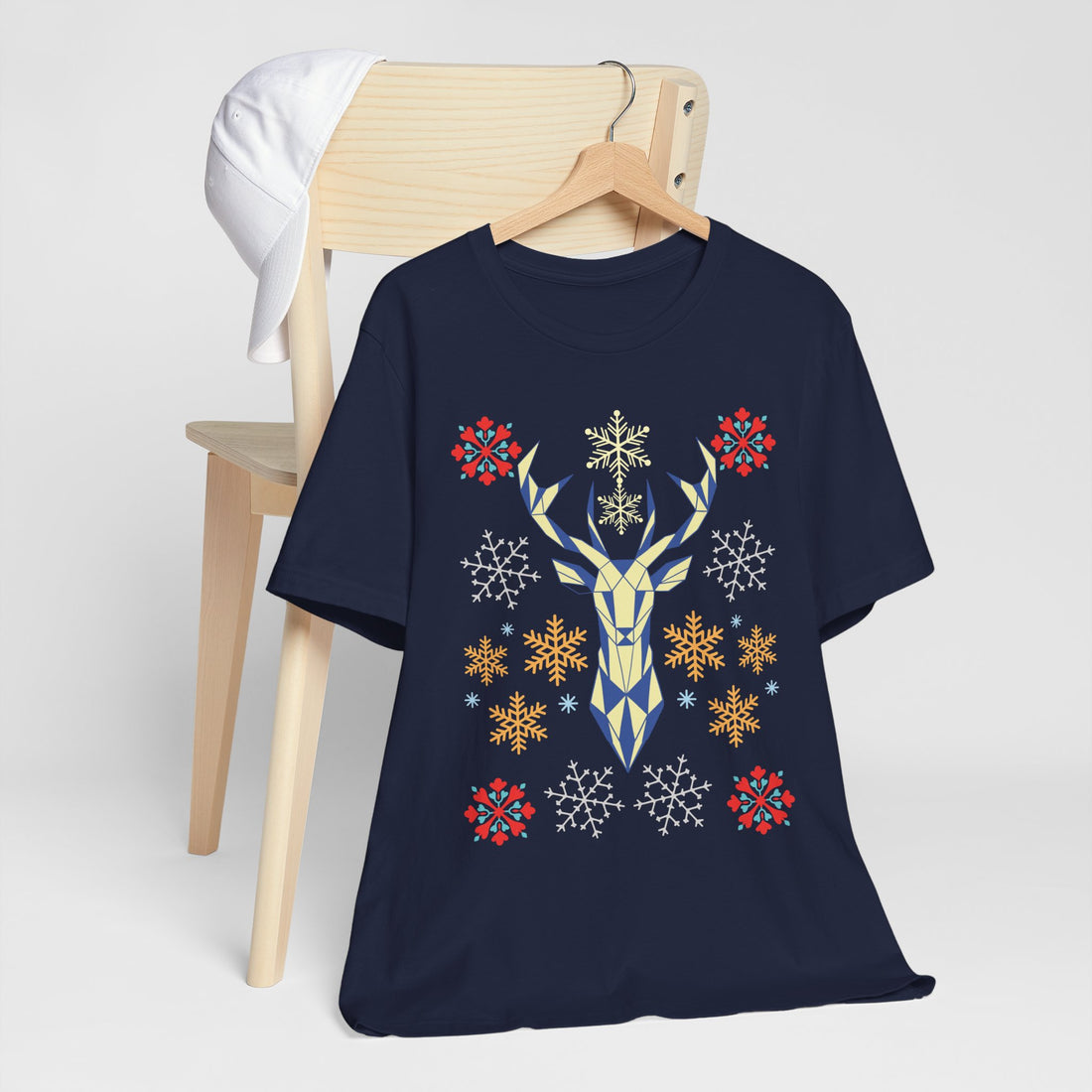 Stag Print Unisex Jersey Tee