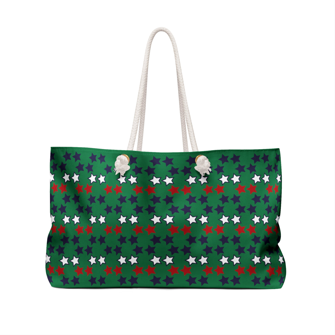 Emerald Starry Weekender Tote Bag